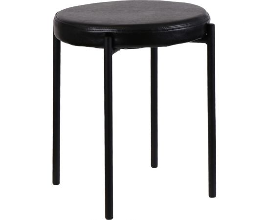 Табурет с круглым сиденьем Nika Haushalt НТ4/B черный 