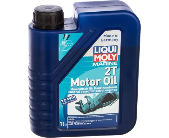 Минеральное моторное масло для водной техники LIQUI MOLY Marine 2T Motor Oil 1л 25019 