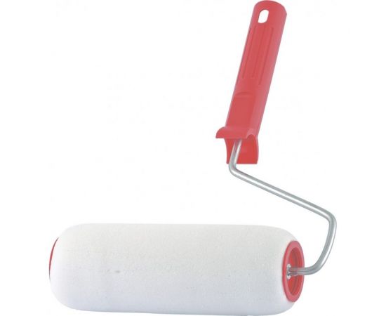 Валик в сборе 200мм, D 48мм, D ручки 6мм, крепление шплинтом СИБРТЕХ Поролон 80143 