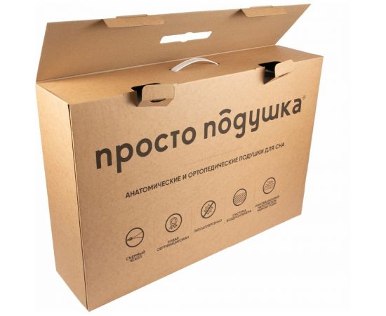 Ортопедическая подушка ПРОСТО ПОДУШКА с эффектом памяти "№9" В1109 – изображение 12
