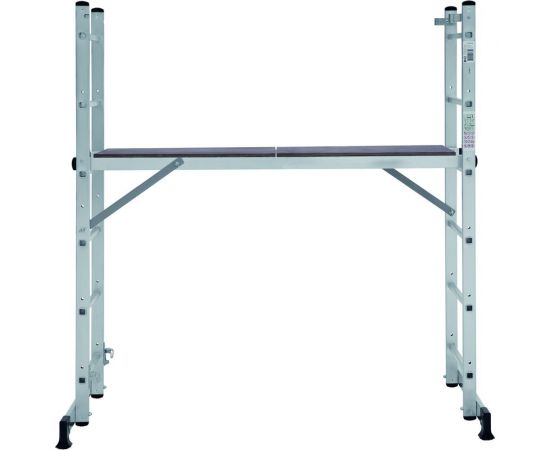 Лестница-помост Новая Высота nv 1415, 2x6 перекладин, помост 1,379x0,34 м, рабочая высота 2,8 м 415206 – изображение 16