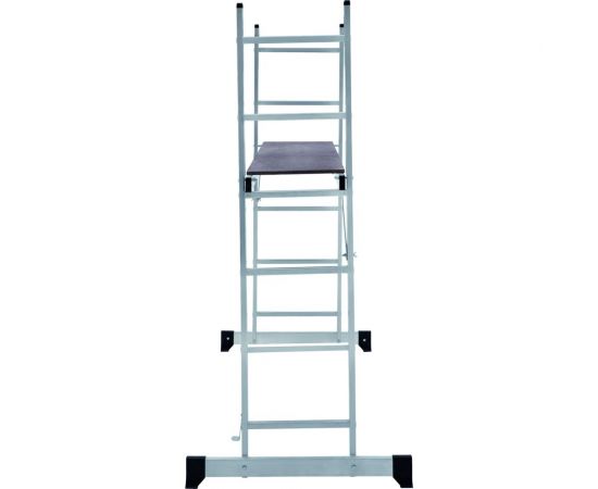 Лестница-помост Новая Высота nv 1415, 2x6 перекладин, помост 1,379x0,34 м, рабочая высота 2,8 м 415206 – изображение 17