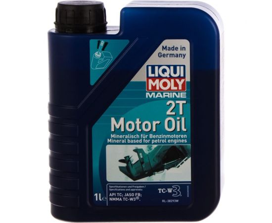 Минеральное моторное масло для водной техники LIQUI MOLY Marine 2T Motor Oil 1л 25019 – изображение 2
