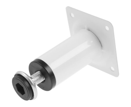 Круглая опора ТУНДРА OKR001WH d=30 мм, H=80 мм, цвет белый 9371374 – изображение 2