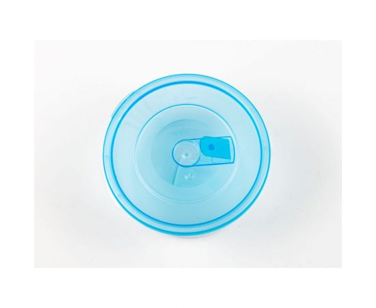 Круглый контейнер с клапаном ПОЛИМЕРБЫТ СМАЙЛ 0.8л СВЧ 4352100 – изображение 2