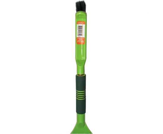 Щетка для снега cо скребком LI-SA поролоновая ручка, салатово-зеленая, 42 см 39894 – изображение 2