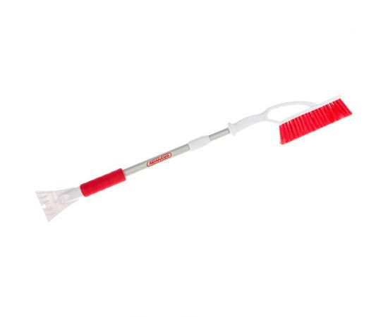 Щетка от снега со скребком с телескопической ручкой с распушенной щетиной SKYWAY S07801015 – изображение 4