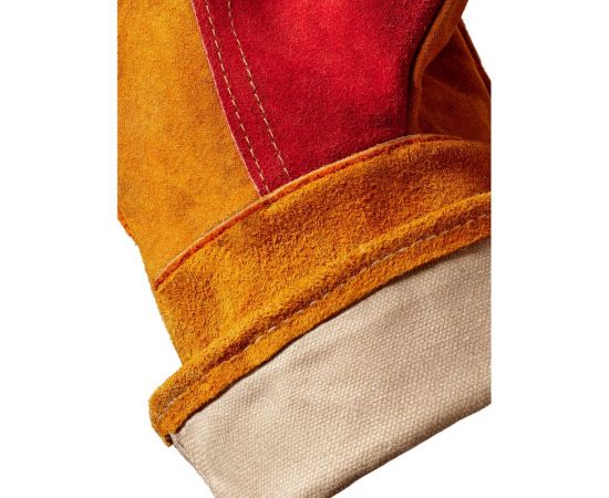 Спилковые краги Фабрика перчаток Сибирь Кевлар 10/200 КР-СП-КЕВЛ-PW-96 – изображение 4