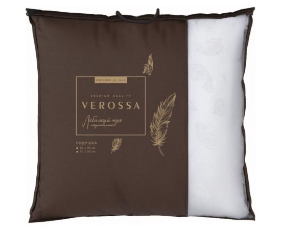 Подушка Verossa искусственный Лебяжий пух 70x70 см Огурцы 169517 – изображение 5