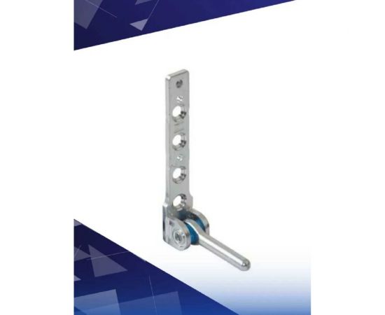 Нижняя петля в сборе с регулировкой прижима KOMFORT москитные системы Siegenia комплект 1 шт. ПНС00874 – изображение 7