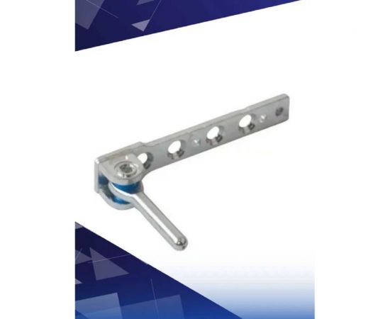 Нижняя петля в сборе с регулировкой прижима KOMFORT москитные системы Siegenia комплект 1 шт. ПНС00874 – изображение 9