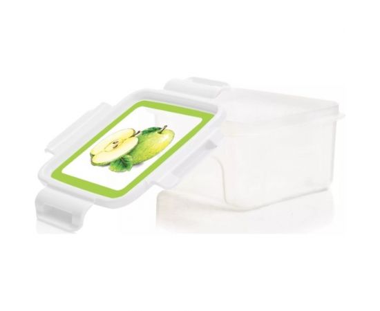 Контейнер Полимербыт ЛОК ДЕКОР квадратный, 0.6 л, свч 435710100 