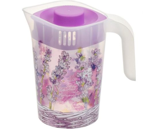 кувшин ПОЛИМЕРБЫТ ЛАВАНДА с крышкой, 2 л 431750800 