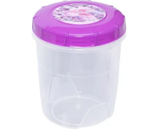 Банка для хранения продуктов Полимербыт ЛАВАНДА 1 л 435780800 