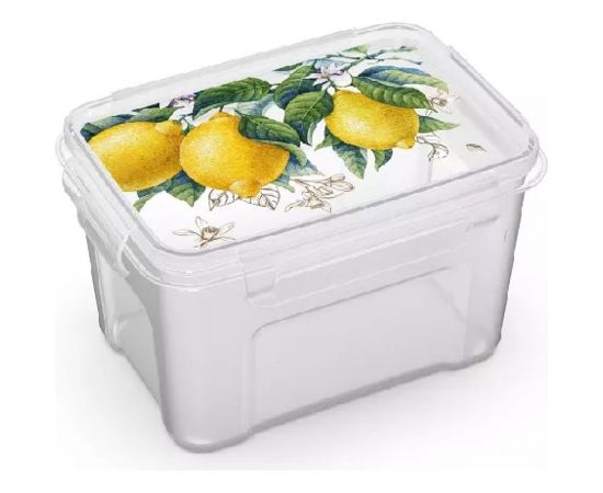 Прямоугольный контейнер Полимербыт Fresh для СВЧ, 1.1 л 437625800 