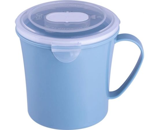 Контейнер-кружка с клапаном Полимербыт MOVE 0.65 л, для СВЧ 434580100 