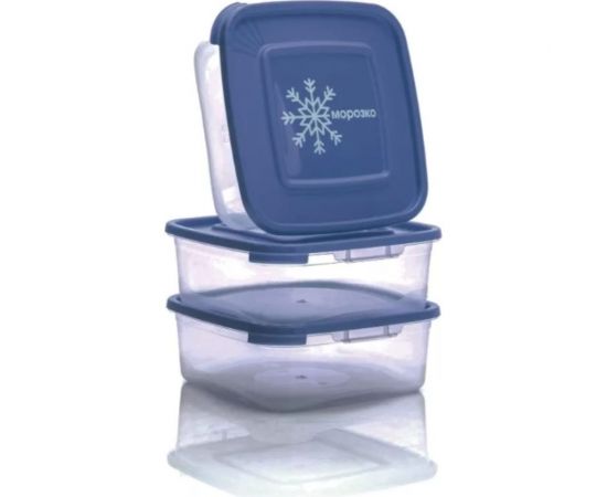 Комплект контейнеров для замораживания продуктов Полимербыт 3 шт, 0.7 л 436403600 