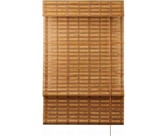 Римская штора ПраймДекор Нимбо бамбук, 140x160 см 15140037 