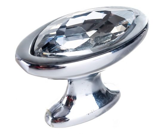 Ручка Laurus ZA2562 кнопка, хром CP 69614 