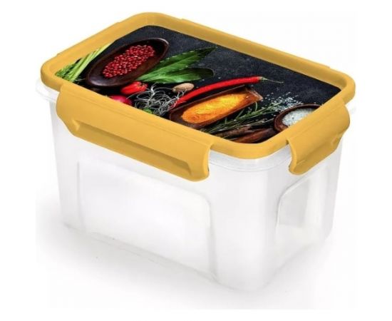 Прямоугольный контейнер для свч Полимербыт ВСЕ НА ПИКНИК 1.1 л 437621100 