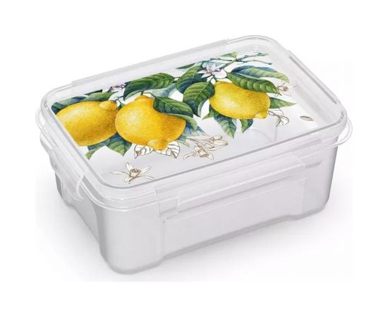 Прямоугольный контейнер Полимербыт Fresh для СВЧ, 0.75 л 437615800 