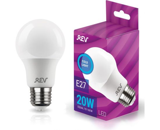 Светодиодная лампа REV A60 Е27 20W, 6500K, дневной свет 32531 4 