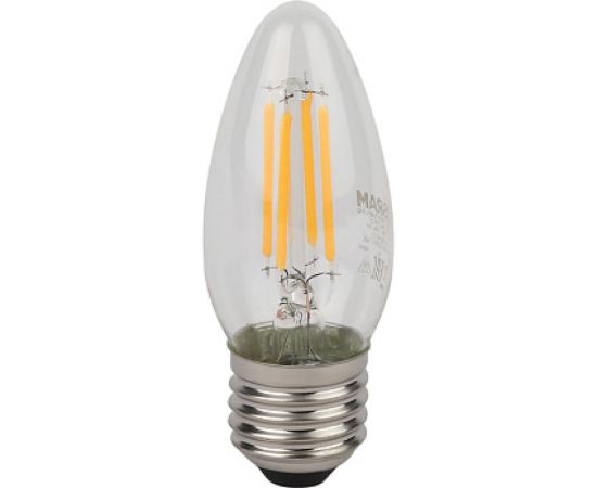 Филаментная светодиодная лампа Osram LS CLB40 4W/827 230V FIL CL E27 10x1 4058075687813 