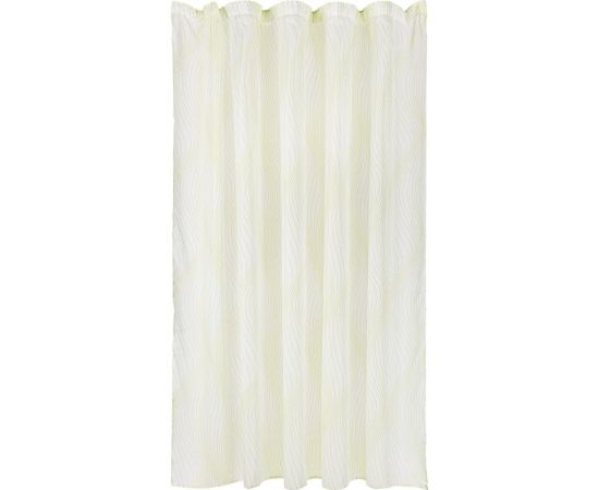 Тюль Moroshka Karim 280x270 см, крепление шторная лента, белый/зеленый 921-206-01 