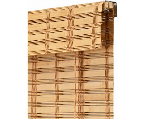 Римская штора ПраймДекор Нимбо бамбук, 140x160 см 15140037 – изображение 2