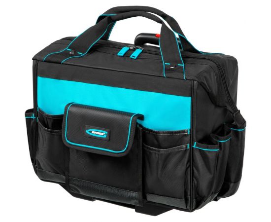 Сумка для инструмента GROSS 460x240x340мм, выдвижная рукоятка, колеса 90277 – изображение 2