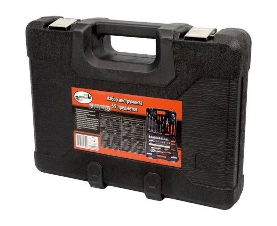 Набор инструмента DR АвтоDело 1/2" DR 1/4" 59 предметов 39859 13536 – изображение 2