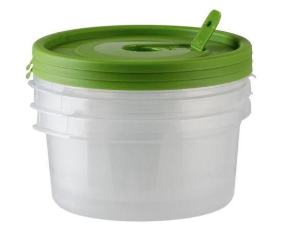 Комплект контейнеров Полимербыт СМАЙЛ 3 шт, круглые, с клапаном, 0.8 л, свч 435210100 – изображение 2