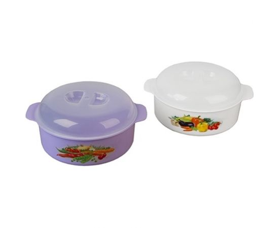 Кастрюля для свч-печи Полимербыт 2.1 л 438530000 – изображение 2