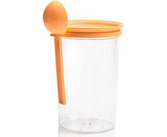 Банка для сыпучих продуктов Полимербыт с ложкой 0.7 л 433060000 – изображение 2