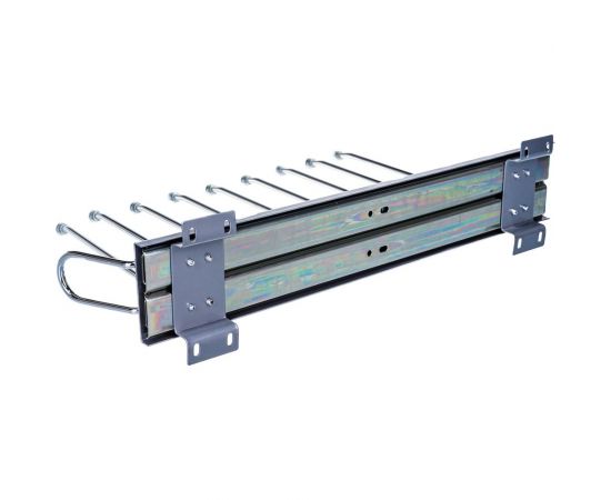 Полновыкатной держатель брюк Lemax prof бокового крепления Д470 Ш340 В115, хром RU-014a – изображение 2