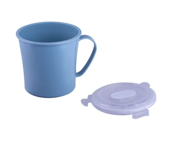 Контейнер-кружка с клапаном Полимербыт MOVE 0.65 л, для СВЧ 434580100 – изображение 3