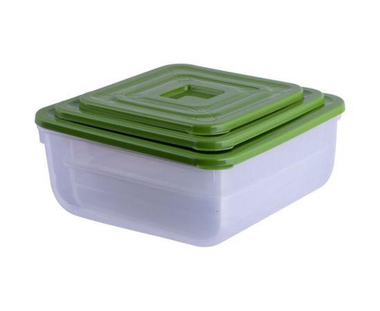 Комплект контейнеров Полимербыт PRACTIC 5 шт., 0.5+0.85+0.9+1.5+2.3 л 438875100 – изображение 3