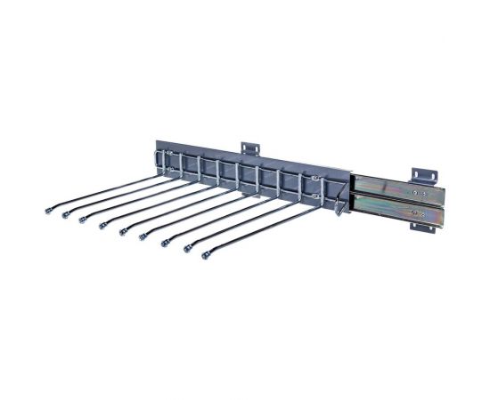 Полновыкатной держатель брюк Lemax prof бокового крепления Д470 Ш340 В115, хром RU-014a – изображение 3