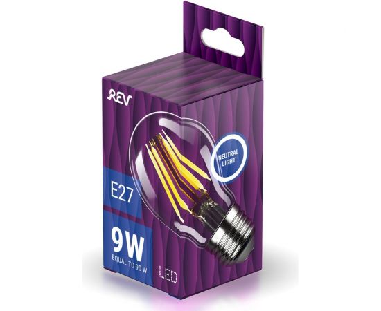 Светодиодная лампа REV A60 E27 9W, 4000K 32476 8 – изображение 3