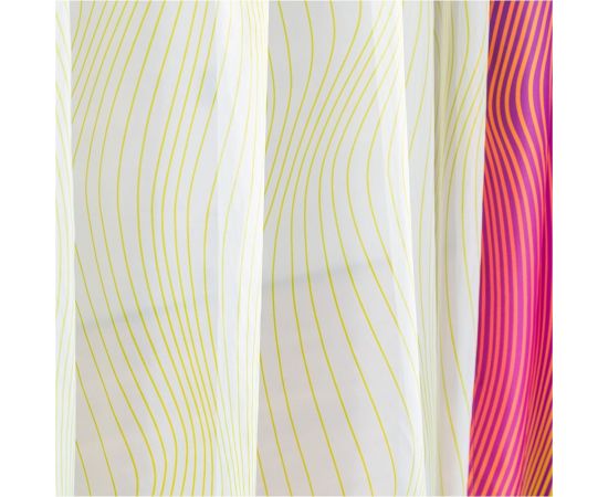 Тюль Moroshka Karim 280x270 см, крепление шторная лента, белый/зеленый 921-206-01 – изображение 4