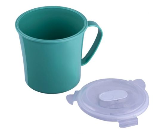 Контейнер-кружка с клапаном Полимербыт MOVE 0.65 л, для СВЧ 434580100 – изображение 4
