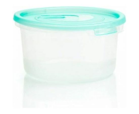 Круглый контейнер с клапаном ПОЛИМЕРБЫТ СМАЙЛ 0.4л СВЧ 4352000 – изображение 5