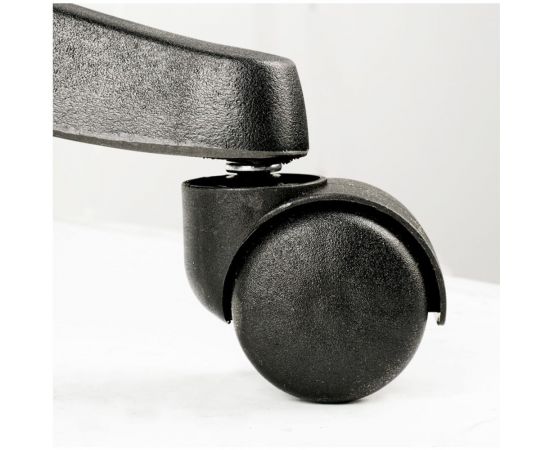 Кресло руководителя Helmi HL-E31 Ergo, регулируемый подголовник и поясничный упор, ткань черная 284605 – изображение 5