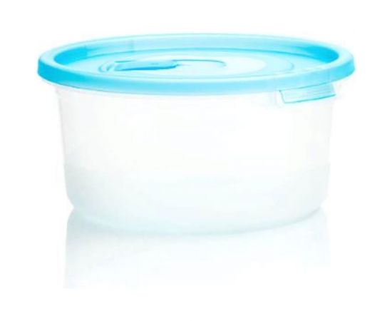 Круглый контейнер с клапаном ПОЛИМЕРБЫТ СМАЙЛ 1.6л СВЧ 4352200 – изображение 5