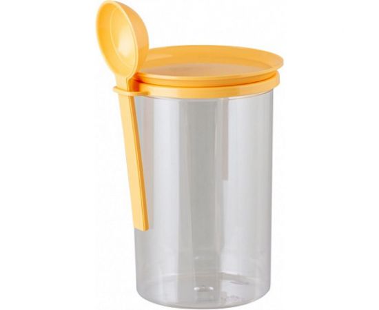 Банка для сыпучих продуктов Полимербыт с ложкой 0.7 л 433060000 – изображение 5