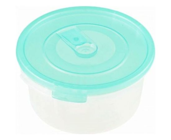 Круглый контейнер с клапаном ПОЛИМЕРБЫТ СМАЙЛ 0.4л СВЧ 4352000 – изображение 6