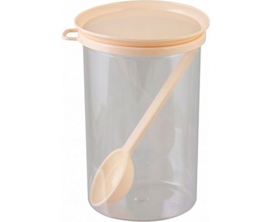 Банка для сыпучих продуктов Полимербыт с ложкой 0.7 л 433060000 – изображение 6