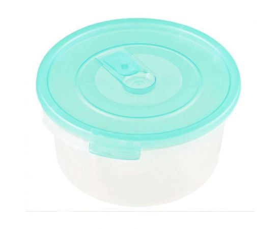 Круглый контейнер с клапаном ПОЛИМЕРБЫТ СМАЙЛ 1.6л СВЧ 4352200 – изображение 7