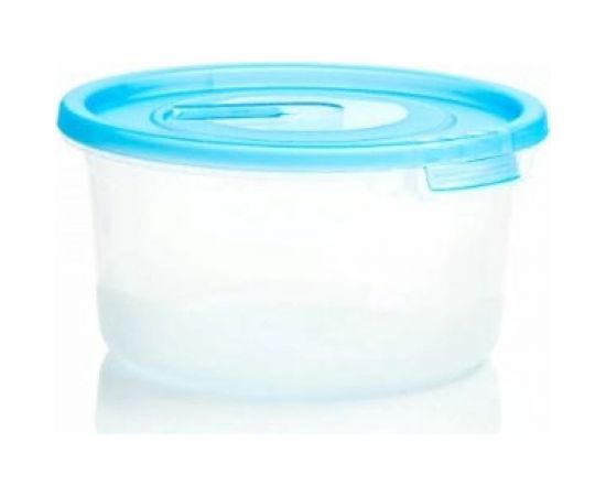 Круглый контейнер с клапаном ПОЛИМЕРБЫТ СМАЙЛ 0.4л СВЧ 4352000 – изображение 7
