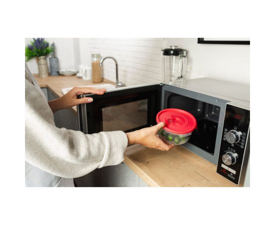 Круглый контейнер с клапаном ПОЛИМЕРБЫТ СМАЙЛ 1.6л СВЧ 4352200 – изображение 8